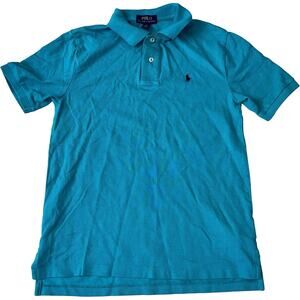 POLO Ralph Lauren Boy's LG Teal Polo Shirt